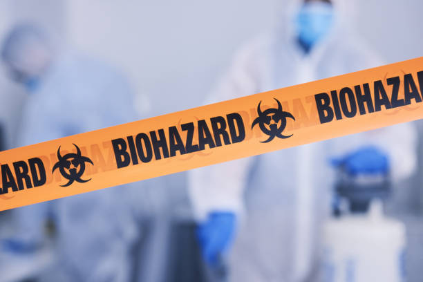 Professional Unattended Death Cleanup technician working in Freeport, MI